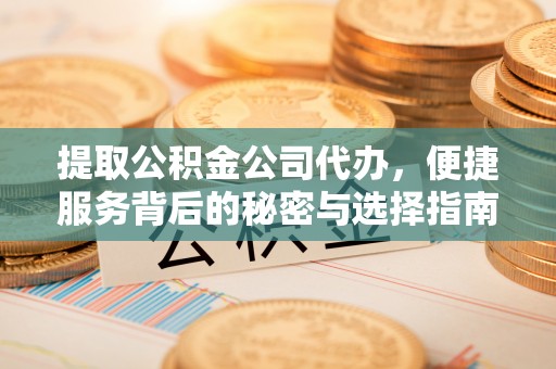 尼勒克提取公积金公司代办，便捷服务背后的秘密与选择指南
