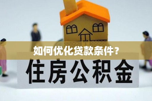 尼勒克如何优化贷款条件？