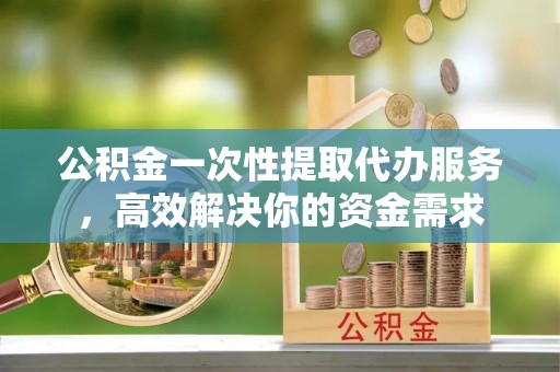 尼勒克公积金一次性提取代办服务，高效解决你的资金需求