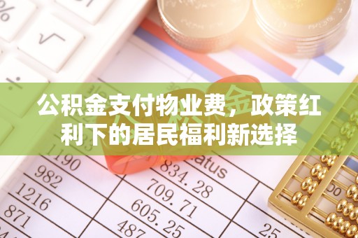 尼勒克公积金支付物业费，政策红利下的居民福利新选择