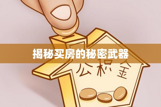 尼勒克揭秘买房的秘密武器