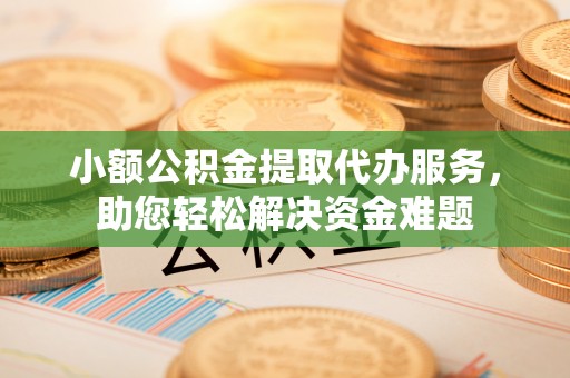尼勒克小额公积金提取代办服务，助您轻松解决资金难题