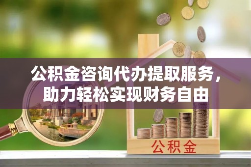 尼勒克公积金咨询代办提取服务，助力轻松实现财务自由