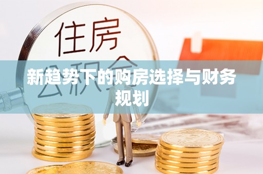 尼勒克新趋势下的购房选择与财务规划