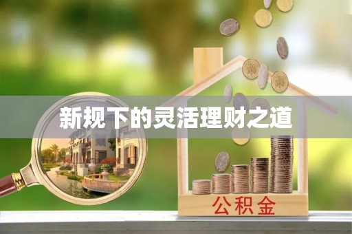 尼勒克新规下的灵活理财之道