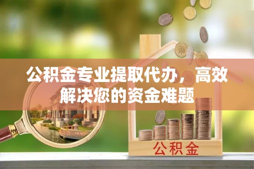 尼勒克公积金专业提取代办，高效解决您的资金难题