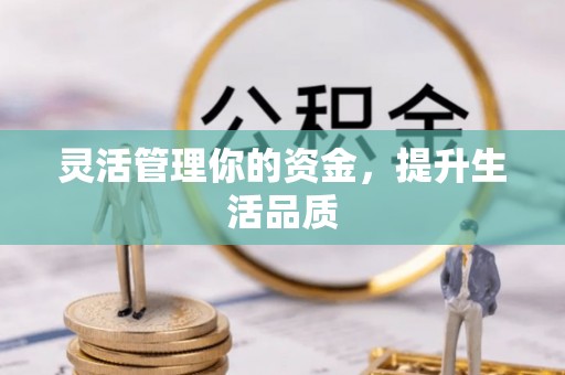 尼勒克灵活管理你的资金，提升生活品质