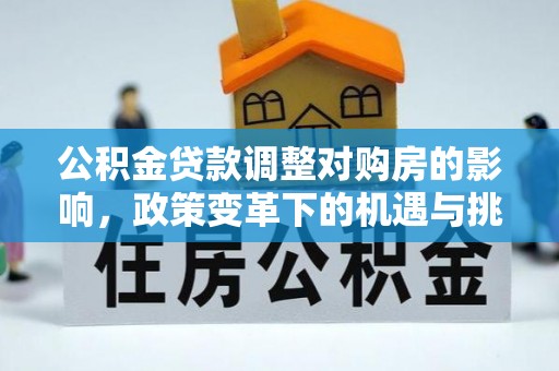 尼勒克公积金贷款调整对购房的影响，政策变革下的机遇与挑战