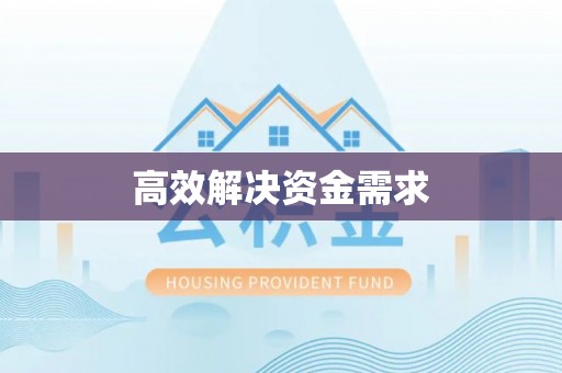 尼勒克高效解决资金需求