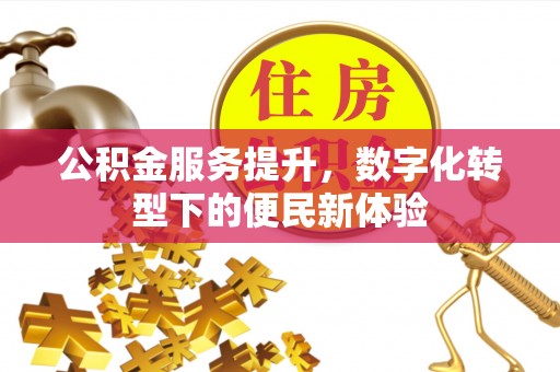 尼勒克公积金服务提升，数字化转型下的便民新体验