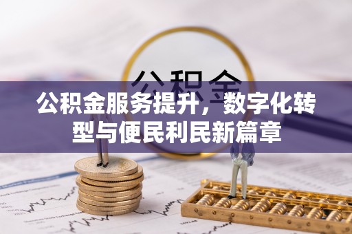 尼勒克公积金服务提升，数字化转型与便民利民新篇章