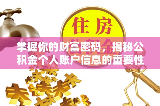 尼勒克掌握你的财富密码，揭秘公积金个人账户信息的重要性