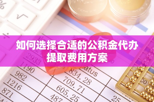 尼勒克如何选择合适的公积金代办提取费用方案