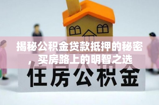 尼勒克揭秘公积金贷款抵押的秘密，买房路上的明智之选