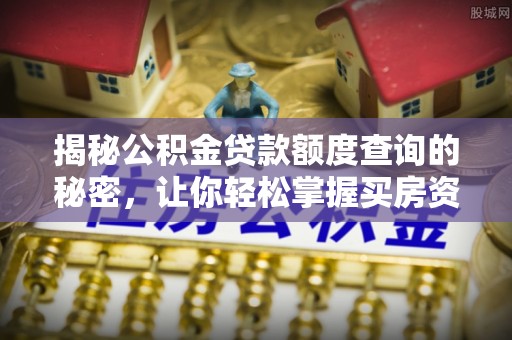 尼勒克揭秘公积金贷款额度查询的秘密，让你轻松掌握买房资金规划