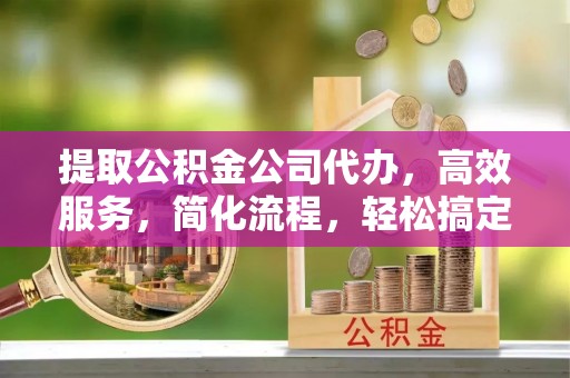 尼勒克提取公积金公司代办，高效服务，简化流程，轻松搞定资金难题