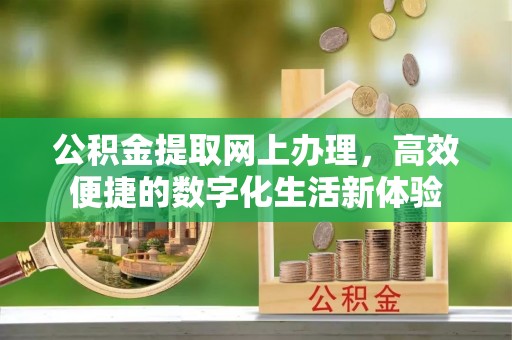 尼勒克公积金提取网上办理，高效便捷的数字化生活新体验