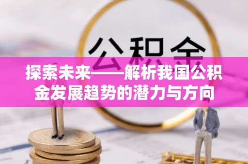 尼勒克探索未来——解析我国公积金发展趋势的潜力与方向