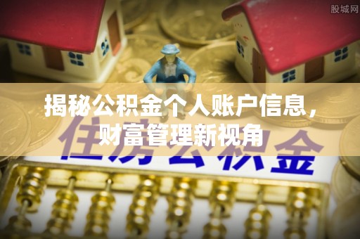 尼勒克揭秘公积金个人账户信息，财富管理新视角